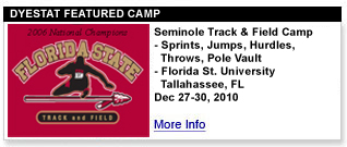 Seminole Track and Field Camp