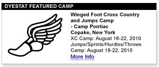 Winged Foot Cross Country and Jumps Camp